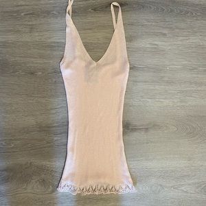Guess collection baby pink dainty top